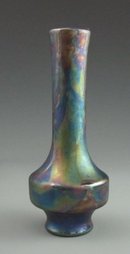 Fantastic, Iridescent Art Nouveau Pot by Massier