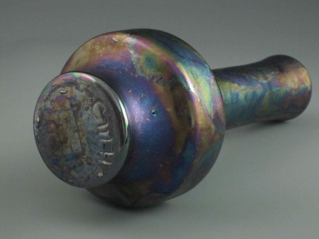 Fantastic, Iridescent Art Nouveau Pot by Massier