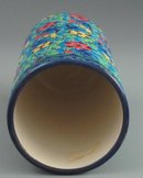 Antique French Art Pottery Majolica Vase