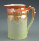 Antique Bavarian Porcelain Lustre-Ware Pitcher