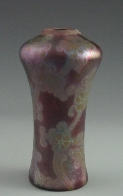 Antique Weller Sicard Iridescent Vase