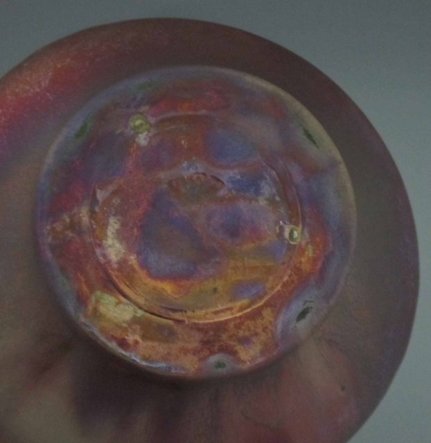 Antique Pewabic Pottery Iridescent Vase