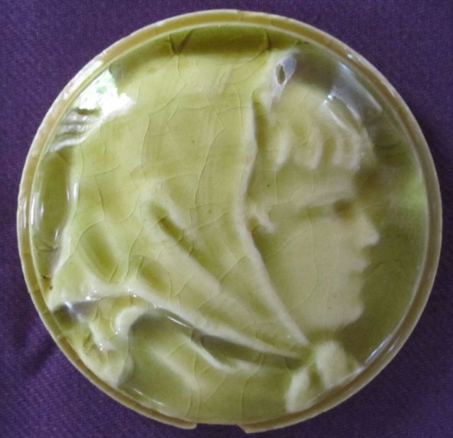 Antique American Stove Portrait Tile