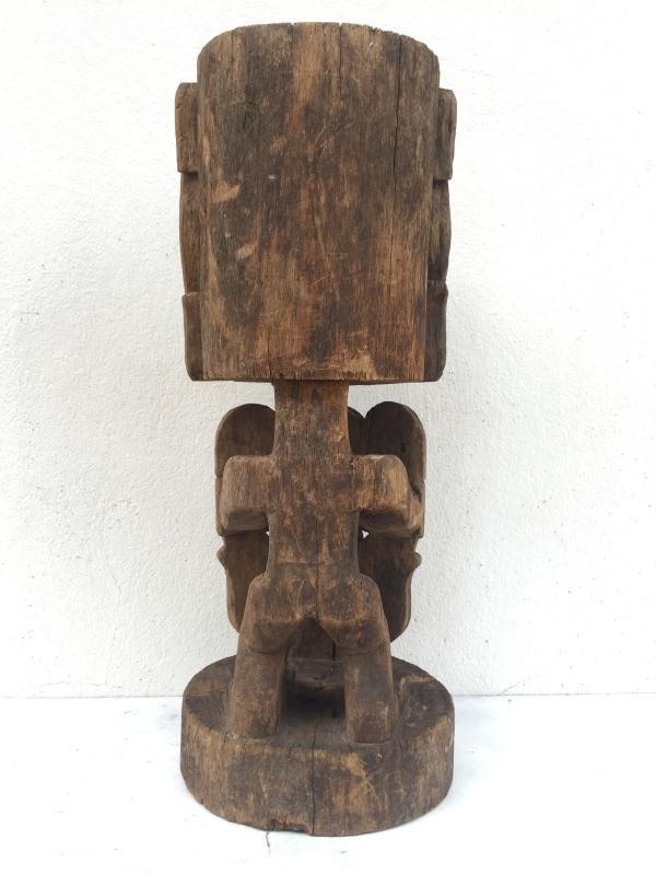 ANTIQUE 520mm KORWAR STATUE Cenderawasih Oceanic Art Sculpture Image Artifact