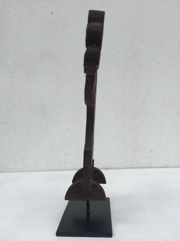 LETI ANCESTRAL ALTAR Tafu Worship Image Old Artifact Statue Sculpture Art #3