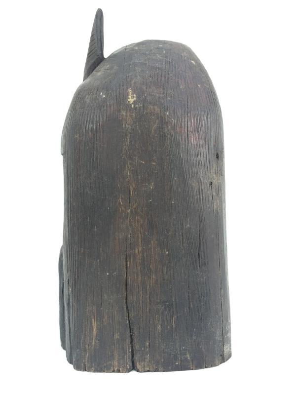ABSTRACT BORNEO FIGURE 260mm/10.2 Female Statue Sculpture Primitive HARDWOOD