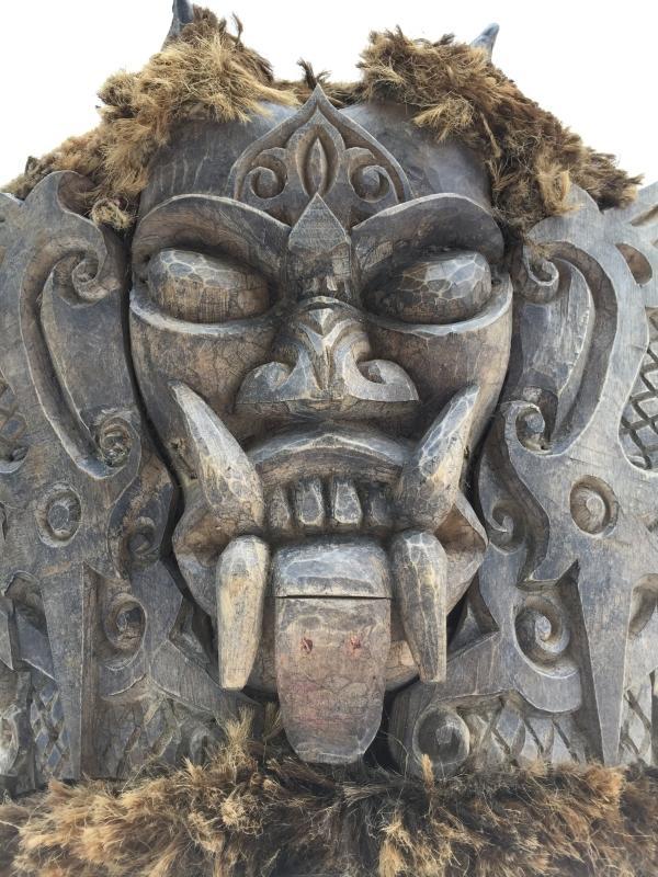 DAYAK MODANG Baby Child Carrier Backpack Sling Bag Borneo Asia Craft Artifact