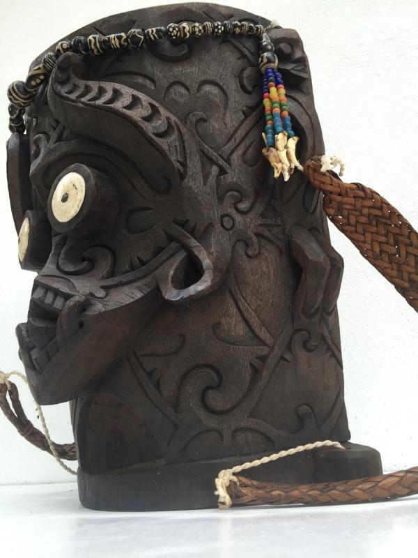 #2 NATIVE DAYAK BABY CARRIER Child Backpack Knapsack Sling Bag Duffel BORNEO