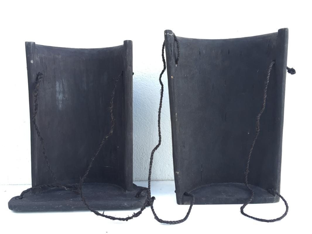 ONE PAIR 360mm DAYAk BABY CARRIER Tribal Child Backpack Sling Bag Native BORNEO