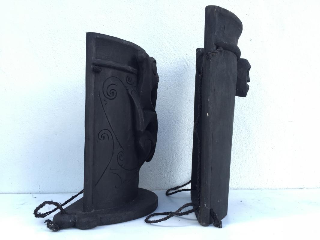 ONE PAIR 360mm DAYAk BABY CARRIER Tribal Child Backpack Sling Bag Native BORNEO