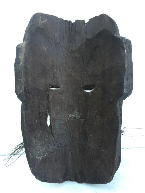 TOPENG DAYAK AHE 310mm PELAIK MASK Borneo Facial Face Dyak Native Tribe Artifact