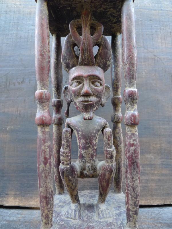 FERTILITY PANGLIMA NIAS ALTAR STATUE Artifact Sculpture Image Figure Artefact