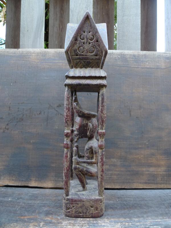 FERTILITY PANGLIMA NIAS ALTAR STATUE Artifact Sculpture Image Figure Artefact