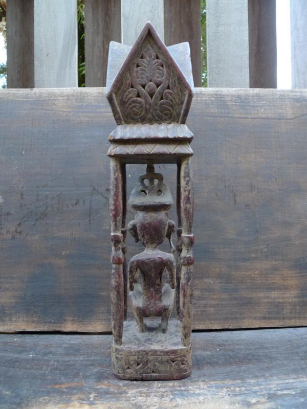 FERTILITY PANGLIMA NIAS ALTAR STATUE Artifact Sculpture Image Figure Artefact