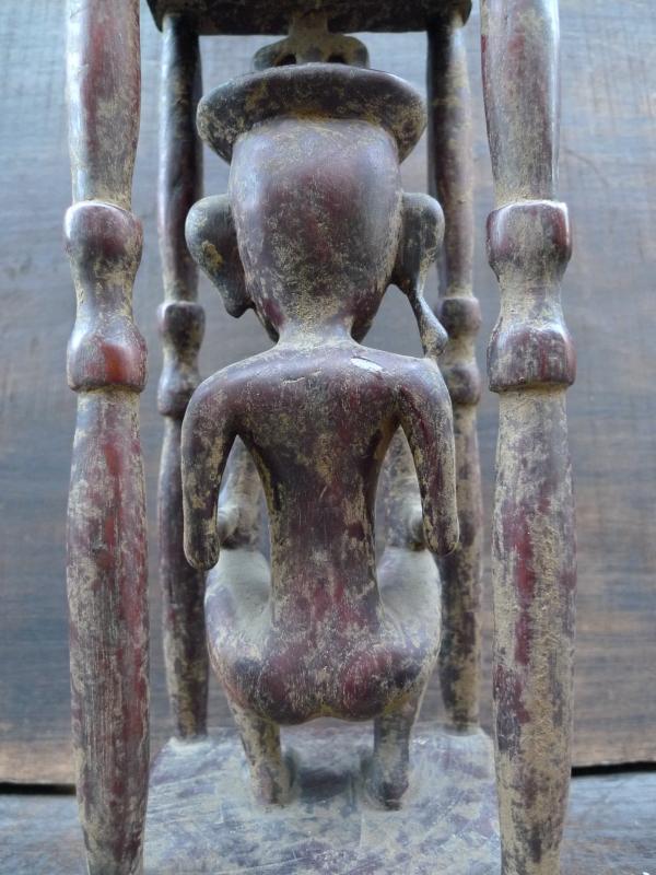 FERTILITY PANGLIMA NIAS ALTAR STATUE Artifact Sculpture Image Figure Artefact