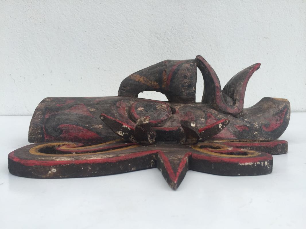 #2 Famous HUDOG MASK Topeng Orang Ulu Borneo Facial Face Expression Artifact
