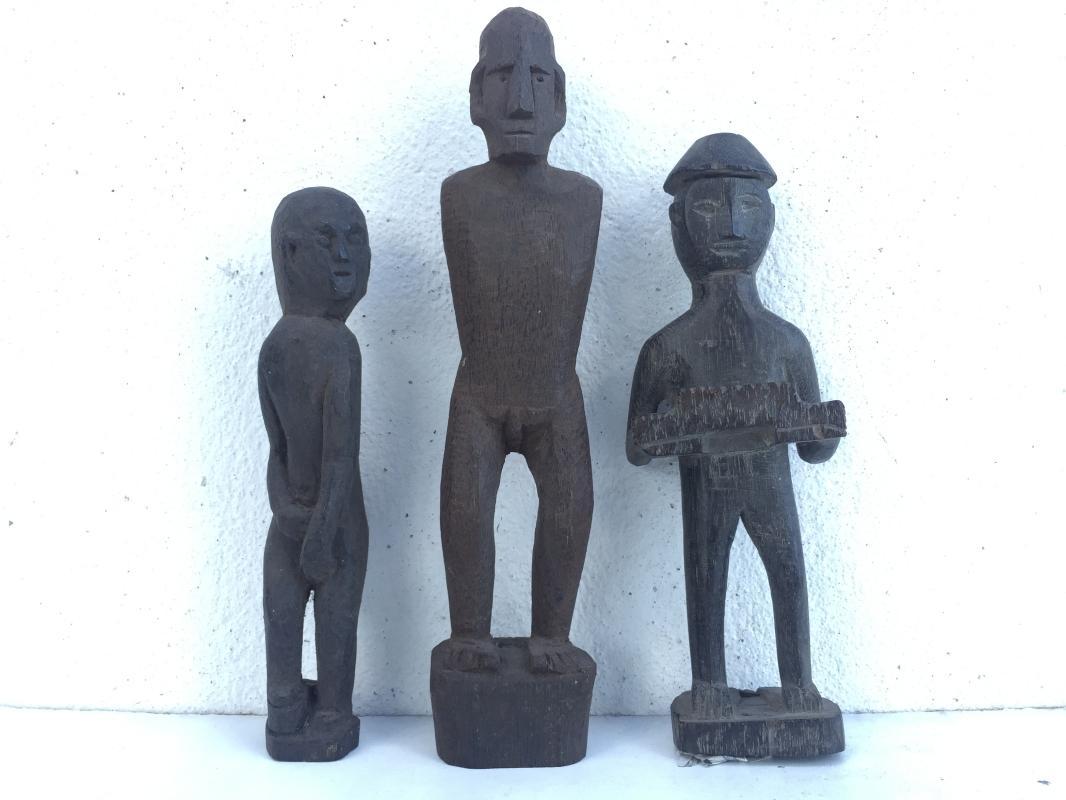 Ancestral Figure PATONG STATUE KAYAN Dayak HeadHunter Icon Image Sculpture Asia