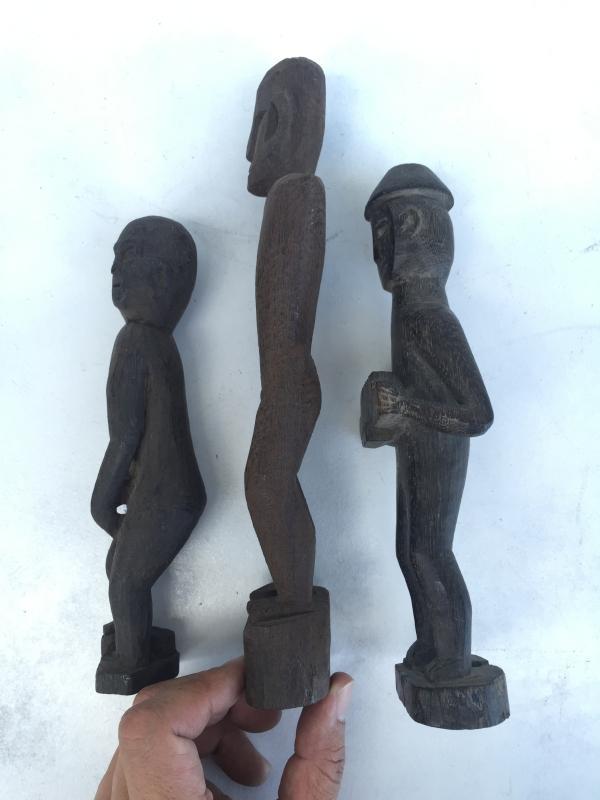 Ancestral Figure PATONG STATUE KAYAN Dayak HeadHunter Icon Image Sculpture Asia