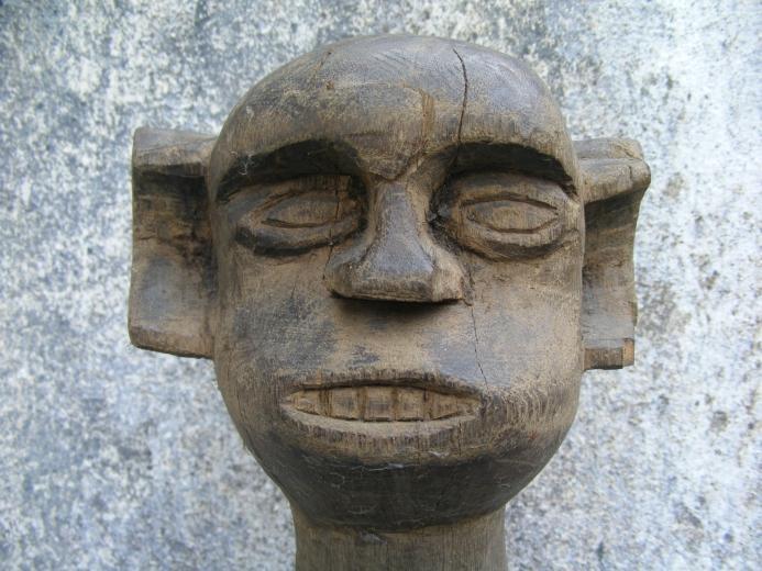 GALLERY ANCESTRAL STATUE Amputated Figure Icon Image Sculpture Flores Nias Papua