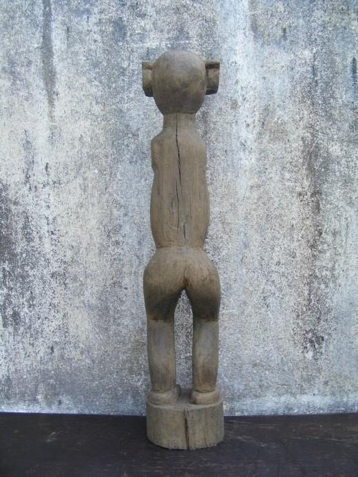 GALLERY ANCESTRAL STATUE Amputated Figure Icon Image Sculpture Flores Nias Papua