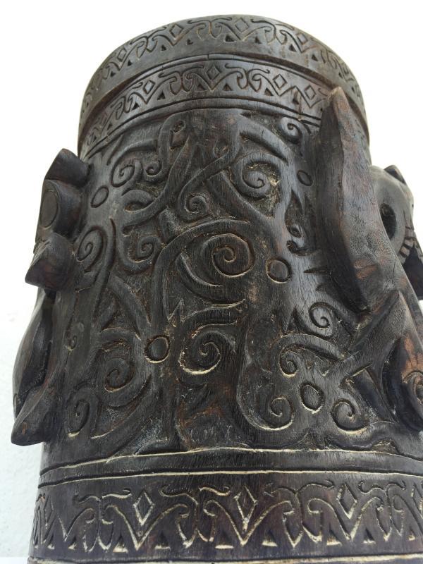 ASO NAGA RITUAL ANCESTRAL CONTAINER Lupong Medicine Box Chamber Ornament #4