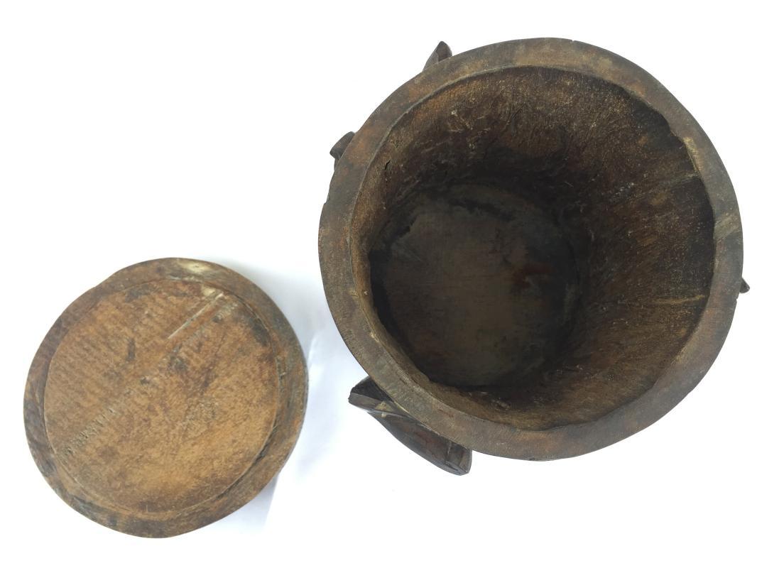 ASO NAGA RITUAL ANCESTRAL CONTAINER Lupong Medicine Box Chamber Ornament #4