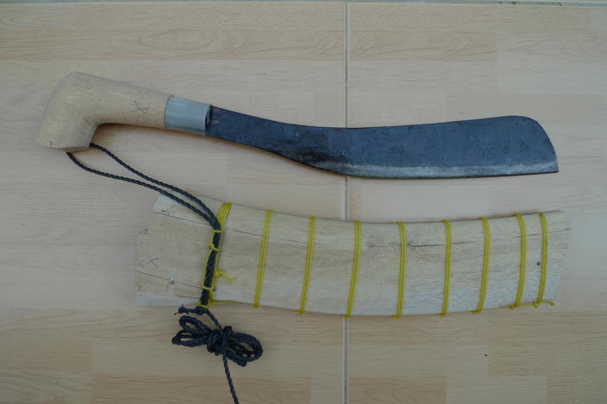 (Pattern #2) BEST SELLER 12inch BUSH KNIFE Jungle Gardening Parang Sword Camping