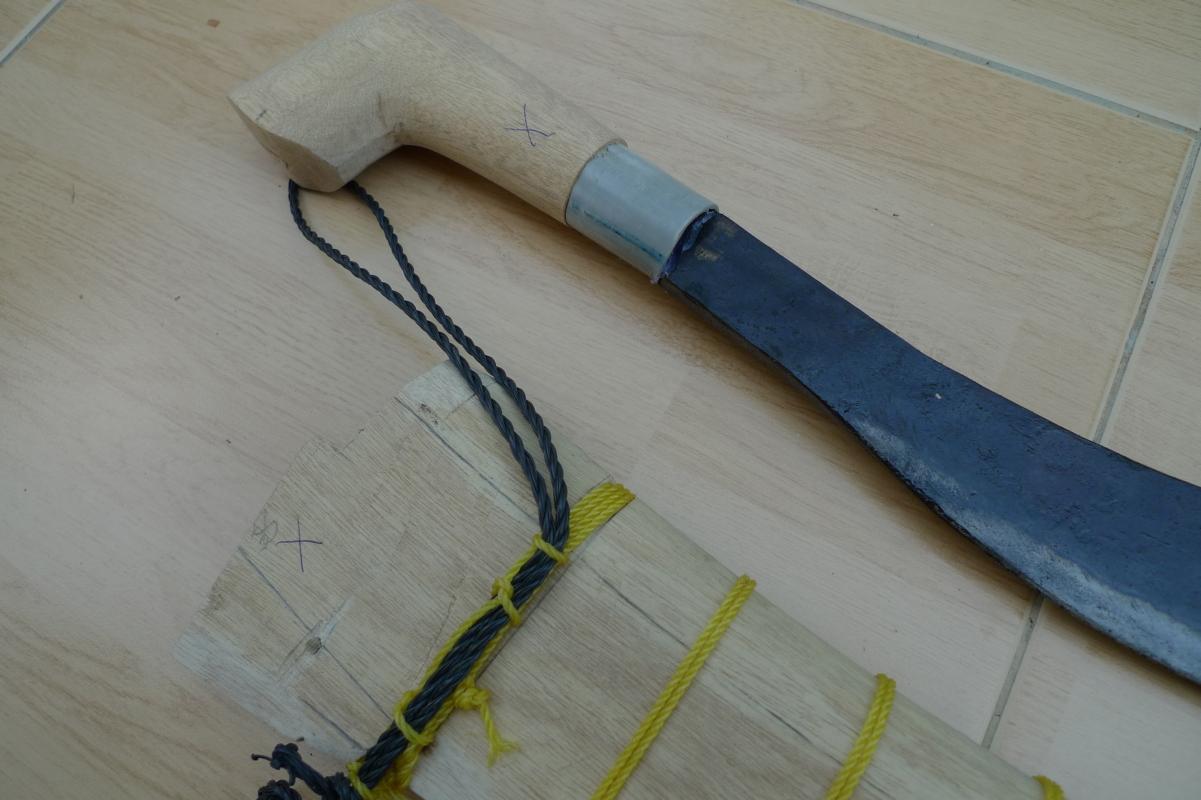 (Pattern #2) BEST SELLER 12inch BUSH KNIFE Jungle Gardening Parang Sword Camping