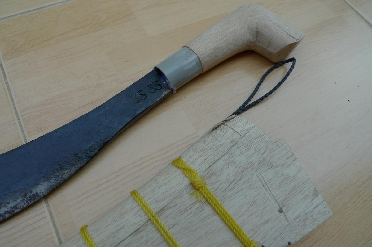 (Pattern #2) BEST SELLER 12inch BUSH KNIFE Jungle Gardening Parang Sword Camping