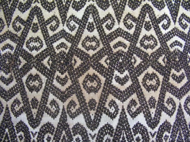 IKAT BIDANG Skirt DRESS Borneo ritual Dance Textile SARONG LADIES GARMENT #34