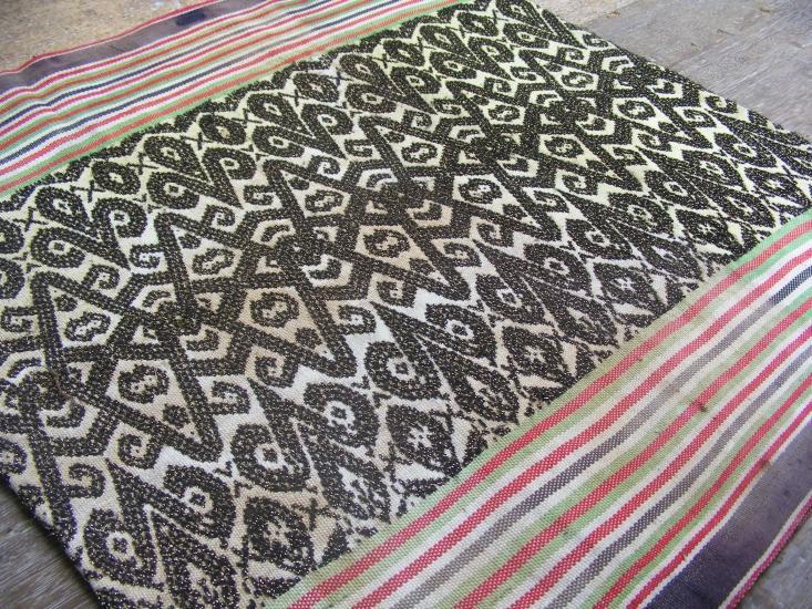 IKAT BIDANG Skirt DRESS Borneo ritual Dance Textile SARONG LADIES GARMENT #34