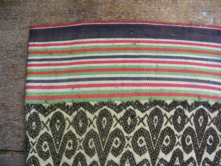 IKAT BIDANG Skirt DRESS Borneo ritual Dance Textile SARONG LADIES GARMENT #34