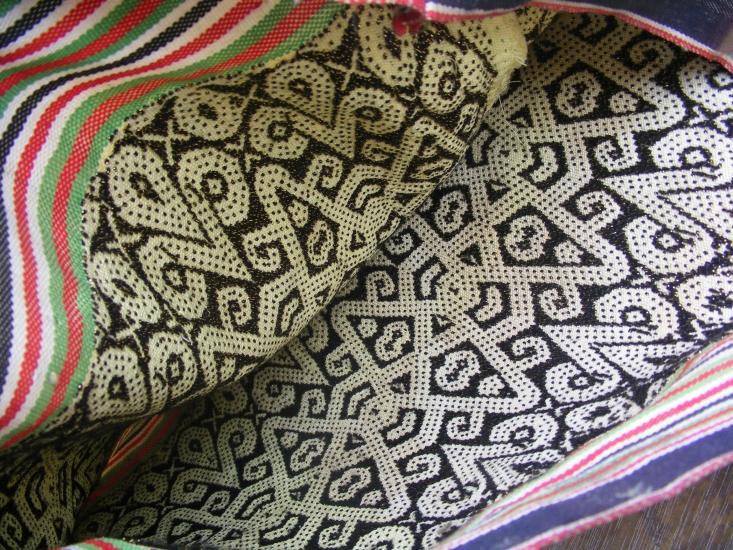IKAT BIDANG Skirt DRESS Borneo ritual Dance Textile SARONG LADIES GARMENT #34