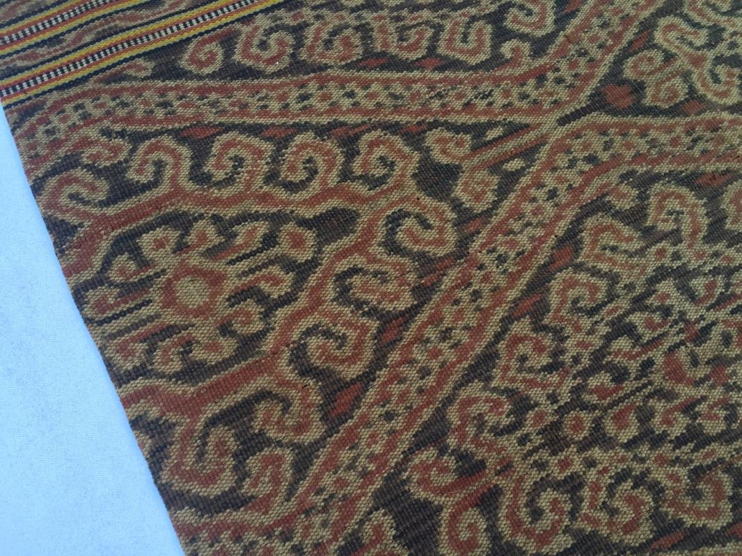 GIGANTIC SNAKE BUAH NABAU Serpent Pattern Bidang SARONG LADIES GARMENT CLOTH#281