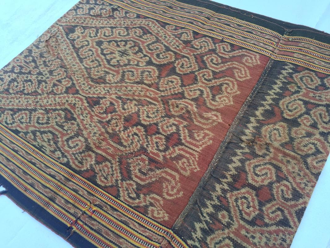 GIGANTIC SNAKE BUAH NABAU Serpent Pattern Bidang SARONG LADIES GARMENT CLOTH#281