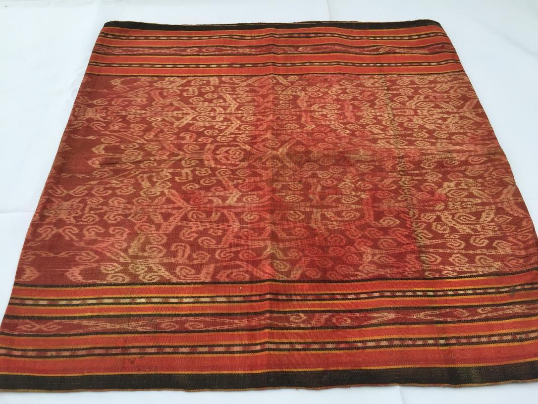 BUAH BERINJAN VINE Pattern Ikat Bidan Ritual SKIRT SARONG LADIES GARMENT #96