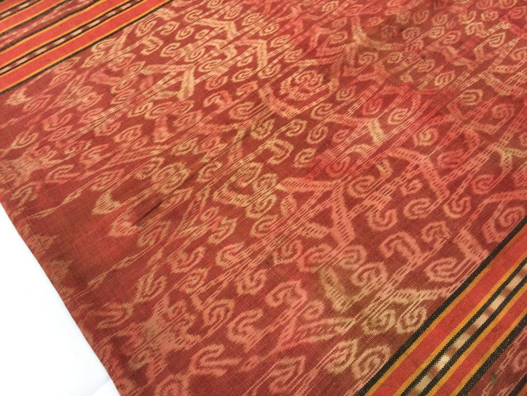 BUAH BERINJAN VINE Pattern Ikat Bidan Ritual SKIRT SARONG LADIES GARMENT #96