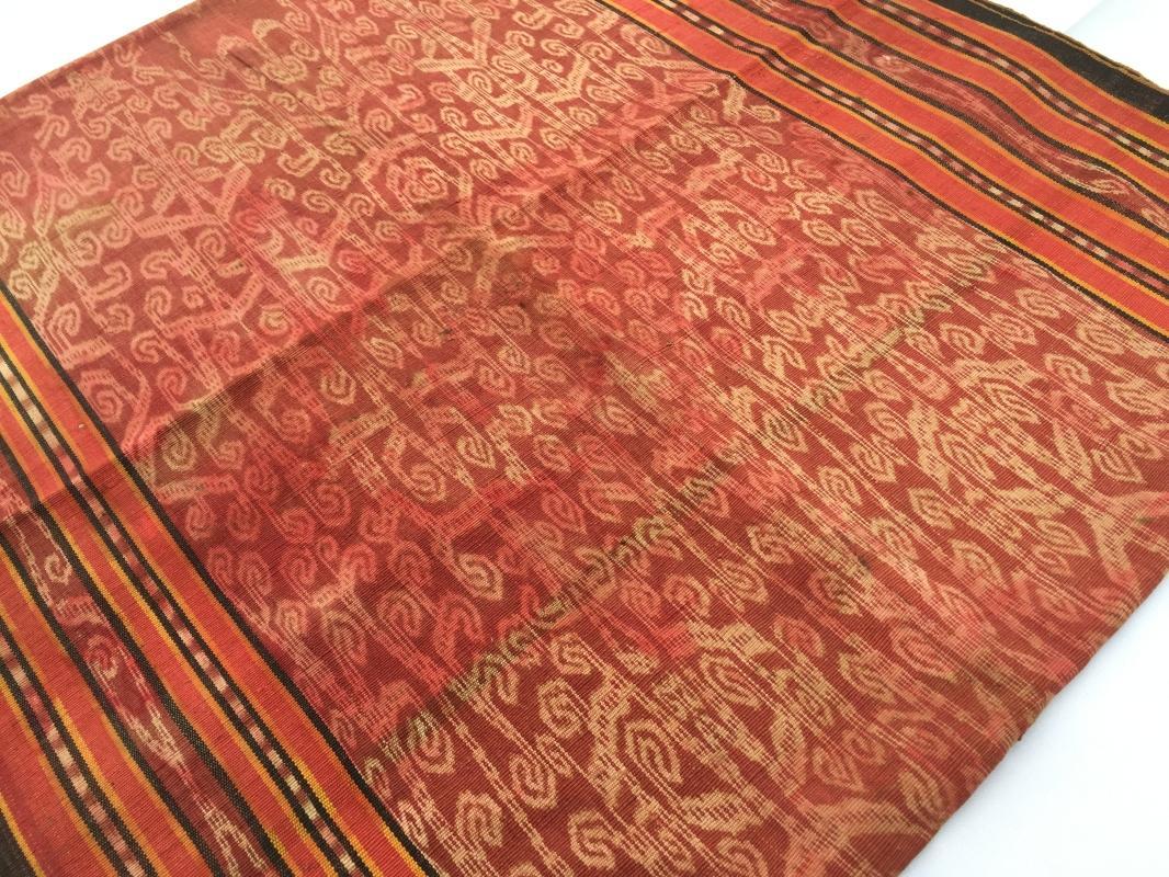 BUAH BERINJAN VINE Pattern Ikat Bidan Ritual SKIRT SARONG LADIES GARMENT #96