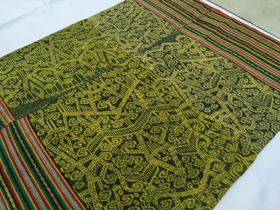 SARONG BIDAN Kain Kebat Style 640mm Tribal Skirt LADIES WOMEN GARMENT DRESS #303