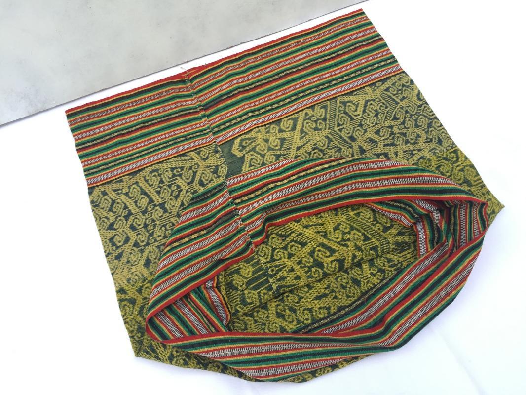 SARONG BIDAN Kain Kebat Style 640mm Tribal Skirt LADIES WOMEN GARMENT DRESS #303