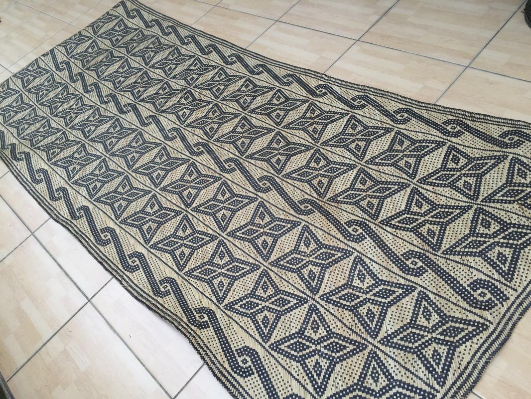 RATTAN SLEEPING MAT Hand Woven Traditional Floor Carpet Cooling Comfortable Rug #2