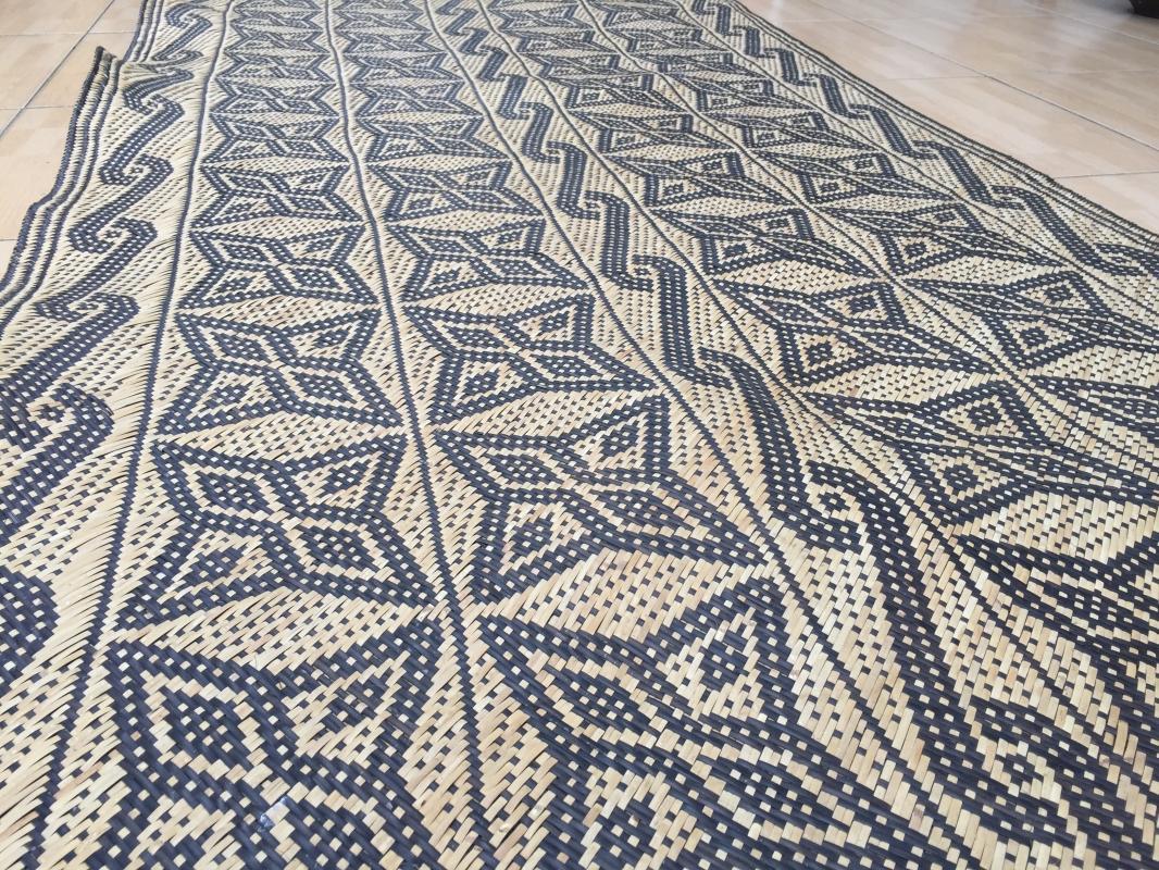 RATTAN SLEEPING MAT Hand Woven Traditional Floor Carpet Cooling Comfortable Rug #2