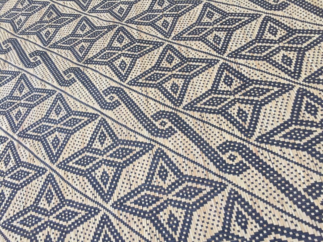 RATTAN SLEEPING MAT Hand Woven Traditional Floor Carpet Cooling Comfortable Rug #2