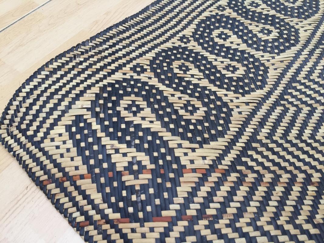 RATTAN SLEEPING MAT Hand Woven Traditional Floor Carpet Cooling Comfortable Rug #3