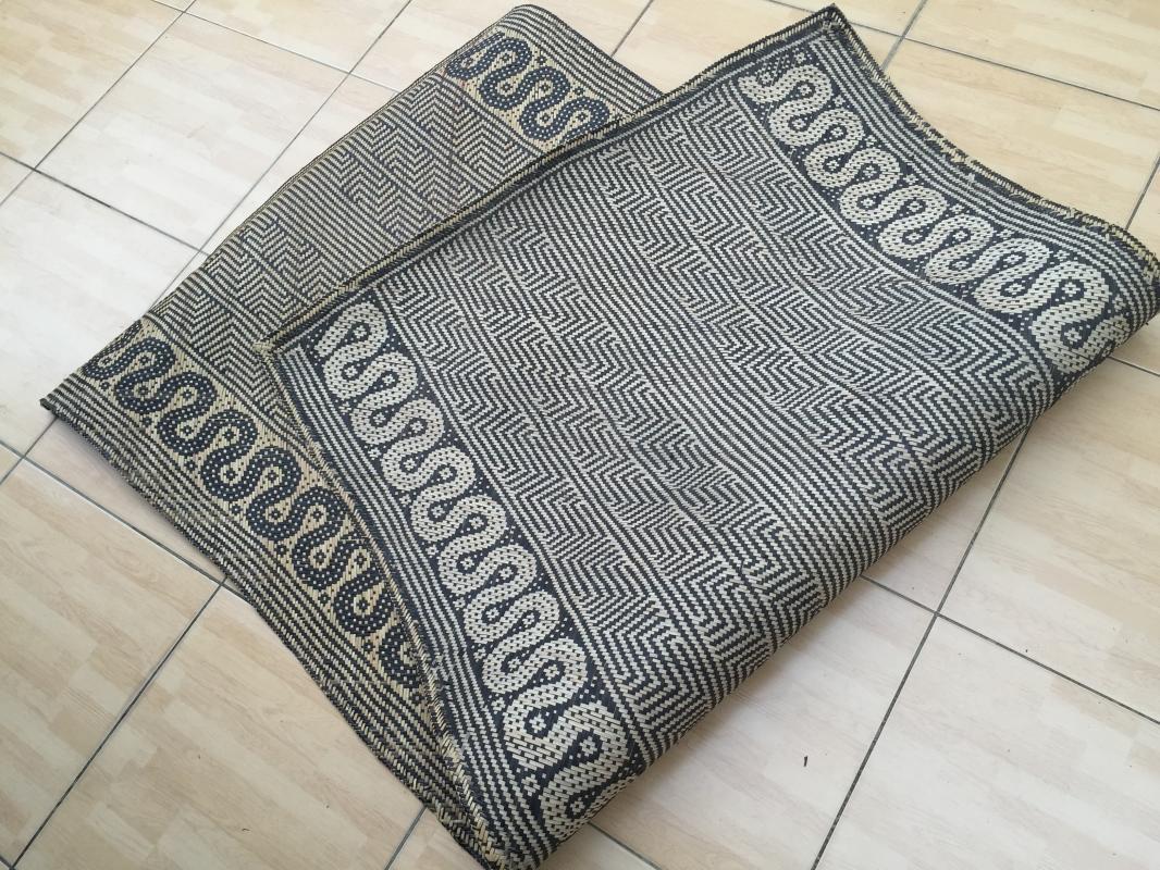 RATTAN SLEEPING MAT Hand Woven Traditional Floor Carpet Cooling Comfortable Rug #3