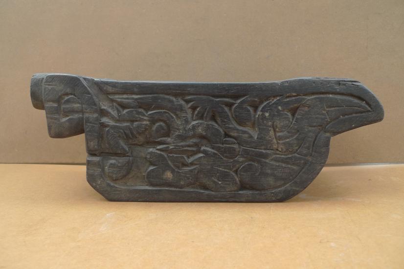BORNEO IRONWOOD ARTIFACT 14 lb XXXL ANTIQUE MEDICINE TRAY Dayak Tribe Tribal Art