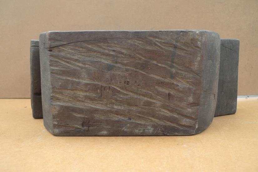 BORNEO IRONWOOD ARTIFACT 14 lb XXXL ANTIQUE MEDICINE TRAY Dayak Tribe Tribal Art