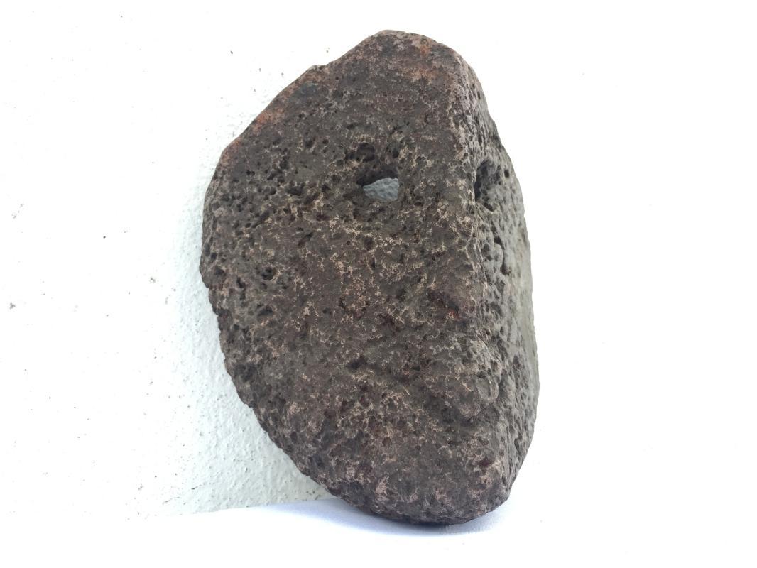 STONE MASK 170x140mm ROCK FACE Dayak Dyak Borneo Artifact Statue Figure Fossil?