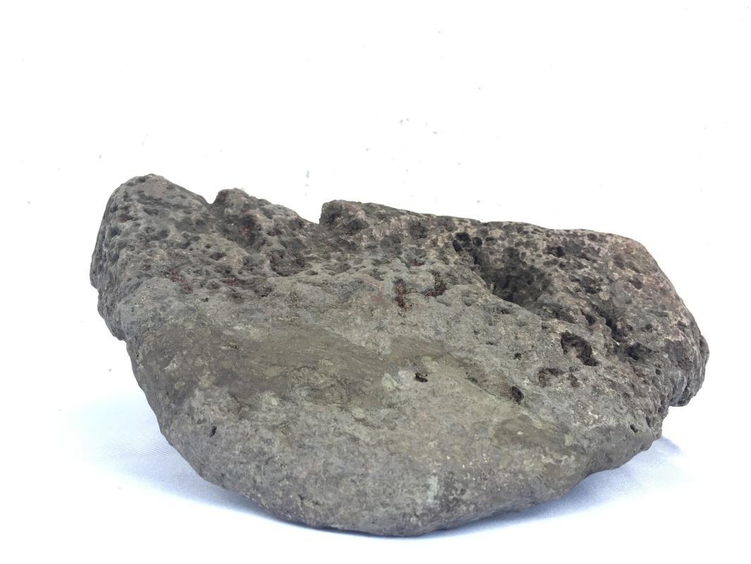 STONE MASK 170x140mm ROCK FACE Dayak Dyak Borneo Artifact Statue Figure Fossil?