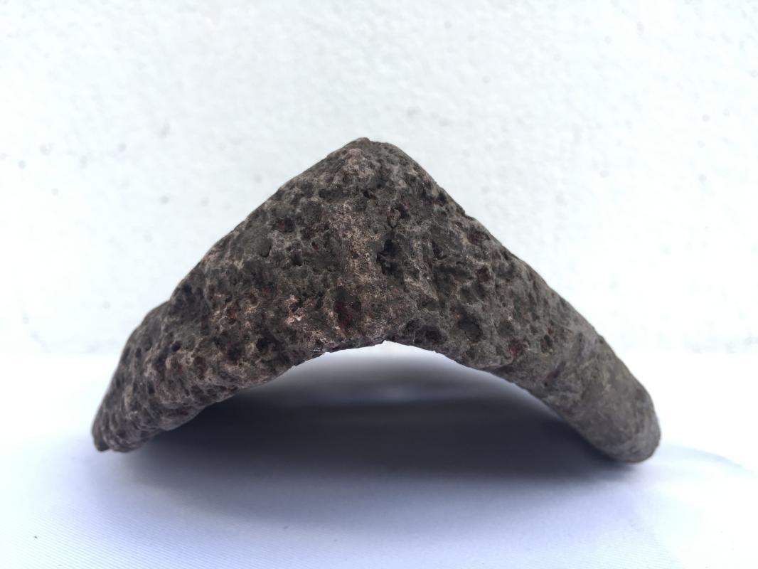 STONE MASK 170x140mm ROCK FACE Dayak Dyak Borneo Artifact Statue Figure Fossil?
